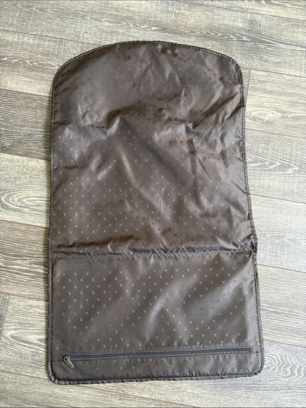 Tumi Grey Unisex Garment Travel Bag with Center Zip
